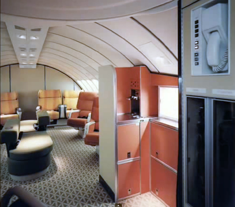 Illustration for article titled Traveling in a Boeing 747 in the 1970s was pretty damn awesome